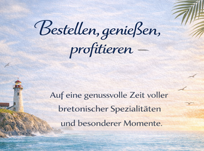 Bestellen, genießen, profitieren