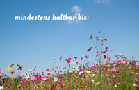 Mindesthaltbarkeitsdatum bis … – Hinweis von Bretagne Allerlei