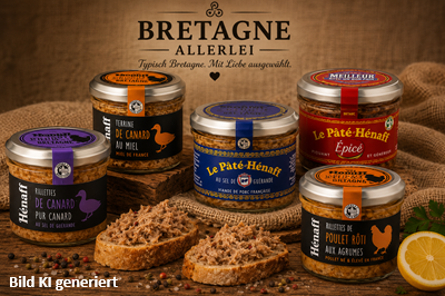 Pâté und Rillettes von Hénaff – französische Spezialität aus der Bretagne