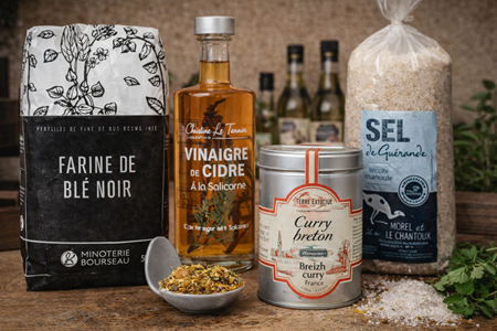 Mehl, Salz, Ketchup und Saucen – hochwertige Zutaten aus der Bretagne
