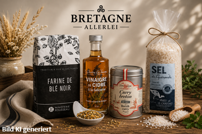 Mehl, Salz, Ketchup und Saucen – hochwertige Zutaten aus der Bretagne
