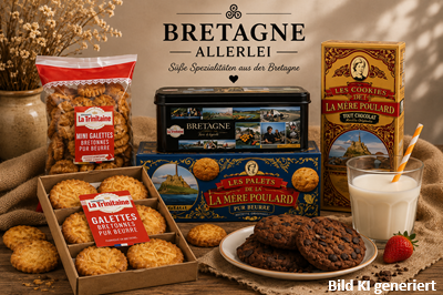 Galettes und Palets – französisches Buttergebäck, ideal zu Kaffee oder Tee serviert