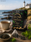 Preview: Sencha Minz-Grüntee frisch aufgebrüht im Teeglas maritim