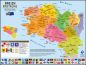 Preview: Poster der historischen Bretagne mit 9 Provinzen und Kulturländern