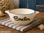 Preview: Schale mit bretonischem Design und seitlichen Griffen