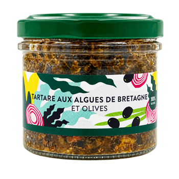 Algen-Tartar mit Oliven 105 g aus der Bretagne