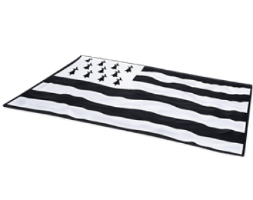 Badetuch Bretagne Flagge