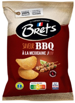 Chips Brets BBQ Mexikanisch würziger Snack Bretagne