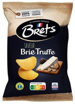 Chips Brets Brie Trüffel Packung bretonische Feinkost