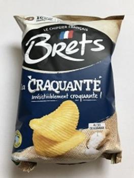 La Craquante Bauernchips mit Guérande-Salz in einer Schale