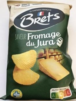 Bret’s Chips mit Käse aus dem Jura in einer Schale