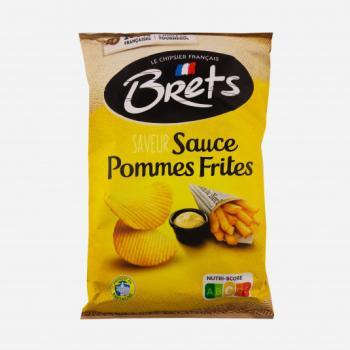 Verpackung Brets Chips Pommes Frites mit Pommes-Motiv