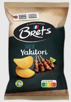 Brets Chips Yakitori Packung mit asiatischem Design