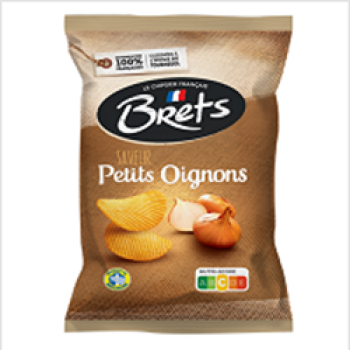 Verpackung von Brets Chips Petits Oignons