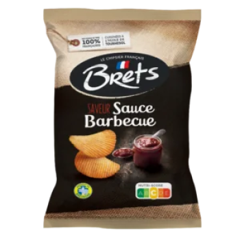 Packung Brets Chips Sauce Barbecue