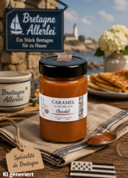Preview: Karamell-Schokolade mit Salzbutter – französische Süßigkeit