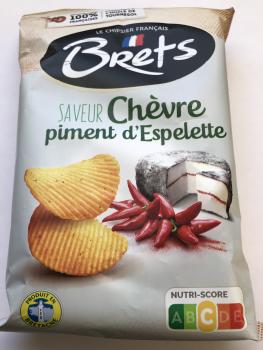 Brets Chips Chèvre 125 gr
