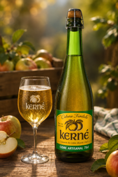 Preview: Cidre Kerne Brut im Glas