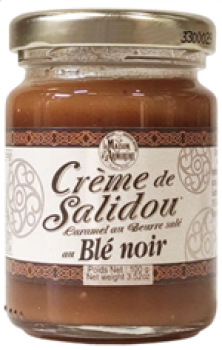 Handgemachte Crème de Salidou aus Karamell und Blé Noir