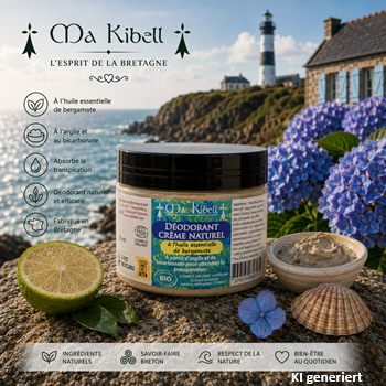 Deocreme mit Natron weißer Tonerde und Bergamotte