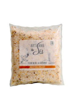 Glas Fleur de Sel mit gegrillten Gewürzen von Artisan du Sel