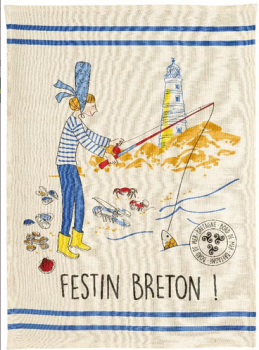 Festin_Breton_ Geschirrtuch