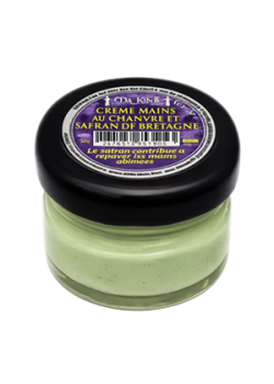 Handcreme mit Hanf und Safran aus der Bretagne