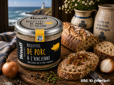 Preview: Henaff Rillettes mit Schweinefleisch