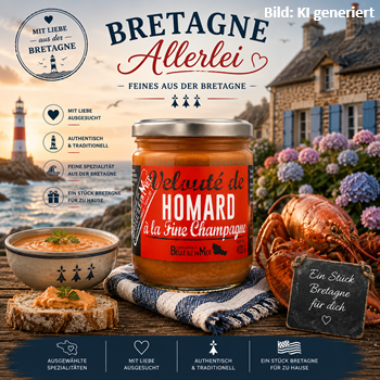 Hummersuppe aus der Bretagne