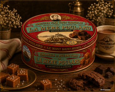 Bonbon mit Karamell von La Mere Poulard