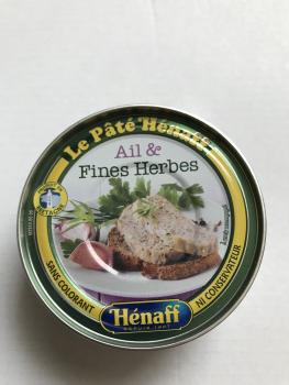 Henaff Le Pâté au Ail & Fines Herbes / Knoblauch & feine Kräuter 78 gr