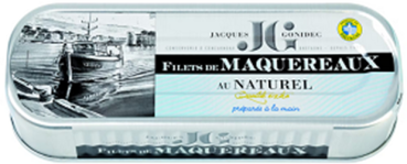Makrelenfilets aus der Bretagne in der Dose – bretonische Feinkost