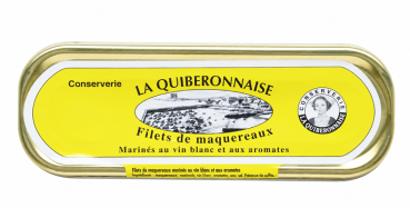 Makrelenfilets mariniert in Weißwein und Kräutern – 176 g