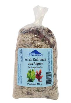 Grobes Meersalz mit Algen aus der Guérande 150 gr