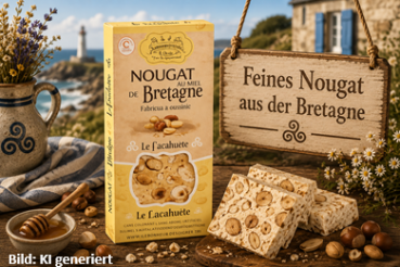 Erdnuss Nougat Le Bonheur des Ogres