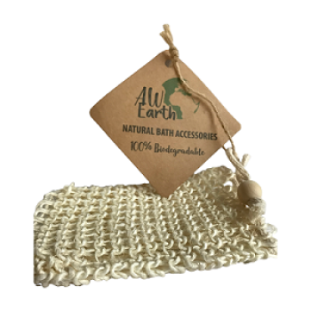 Handgefertigter Sisal-Seifenbeutel aus Naturfaser – plastikfrei & nachhaltig