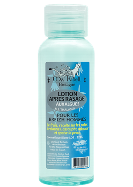 After Shave Lotion mit bretonischen Algen