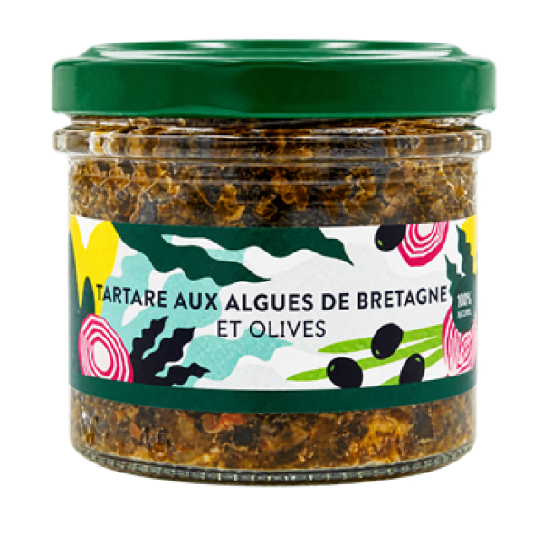 Algen-Tartar mit Oliven 105 g aus der Bretagne