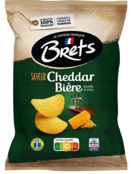 Bret’s Chips Cheddar & Bière – Packung