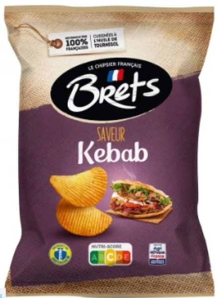Brets Chips Kebab in bunter Verpackung