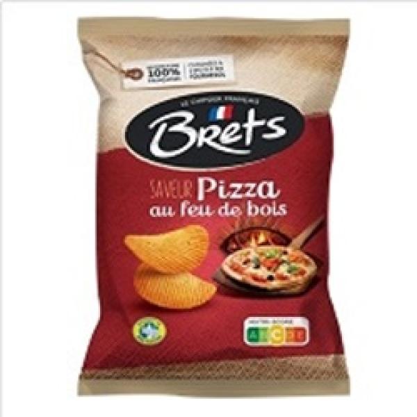 Brets Chips Pizza in Originalverpackung