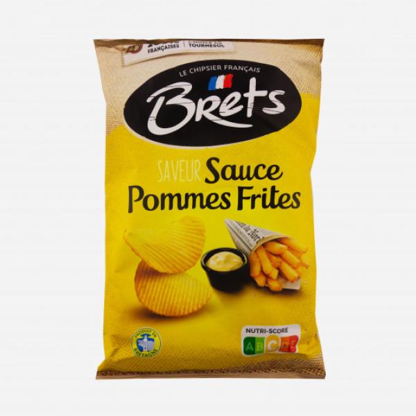 Verpackung Brets Chips Pommes Frites mit Pommes-Motiv