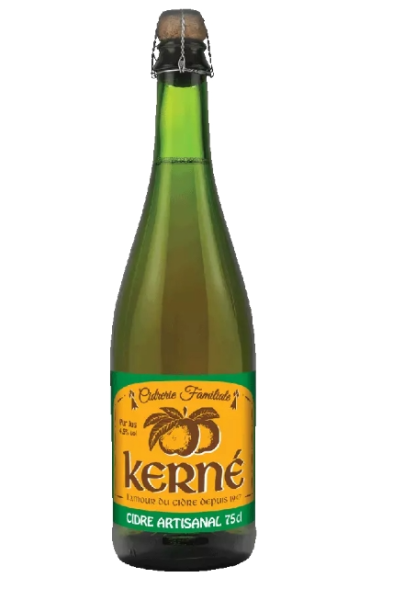 Traditioneller bretonischer Apfelwein Cidre Kerné Brut