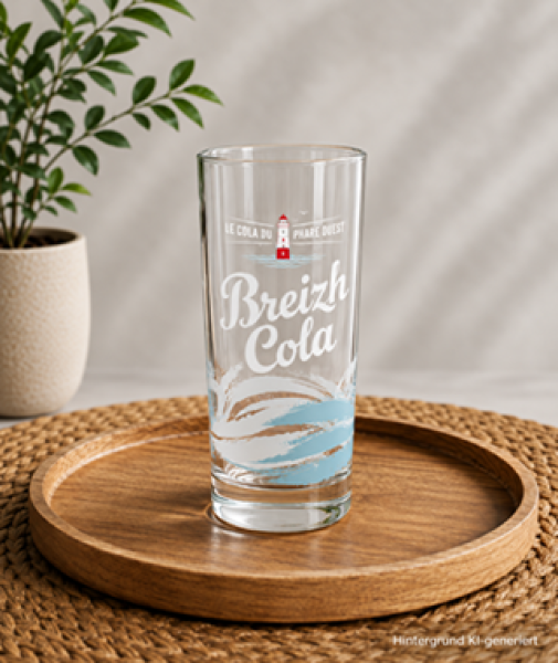Breizh Cola Glas Phare West mit 0,33 Liter Fassungsvermögen