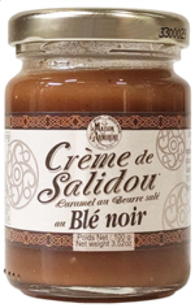 Handgemachte Crème de Salidou aus Karamell und Blé Noir