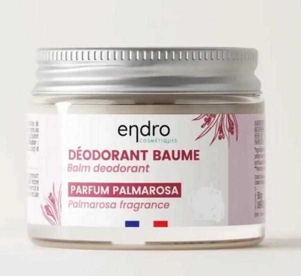 Natürliches Deodorant mit Palmrosa – cremiger Balsam im Glastiegel