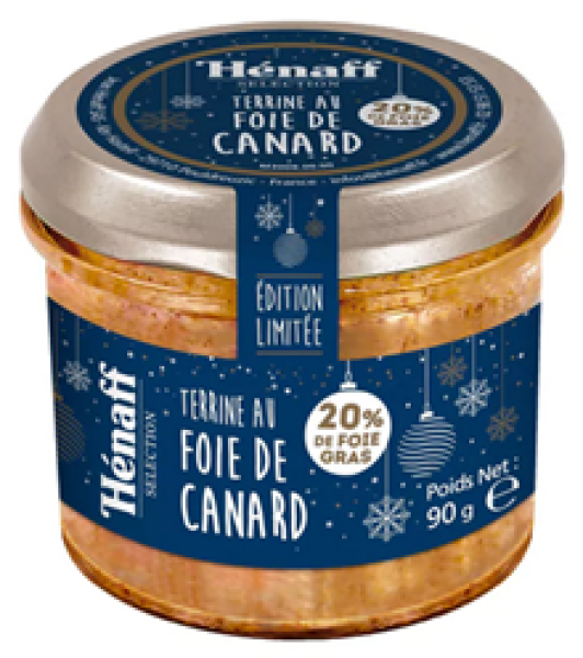 Edle Terrine angerichtet auf einem weißen Porzellan-Teller