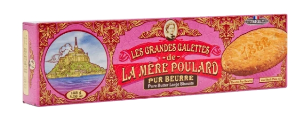 Etui Collector mit großen bretonischen Galettes aus der Bretagne