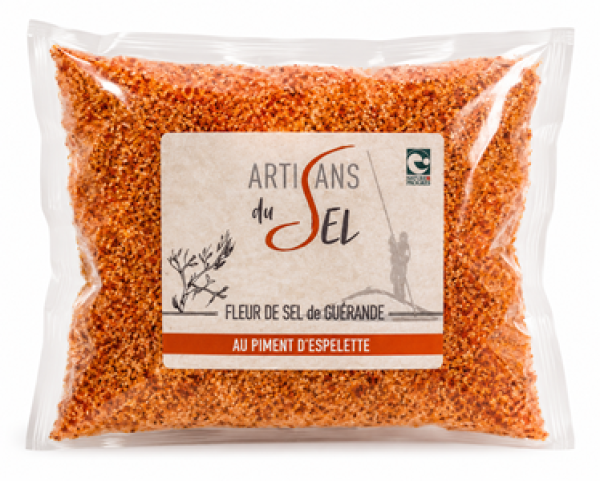 Fleur de Sel mit Piment d’Espelette Salz