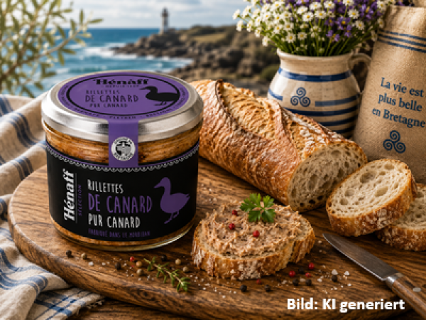 Henaff Rillettes mit Ente